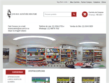 Tablet Screenshot of lojalivrariaalema.com.br
